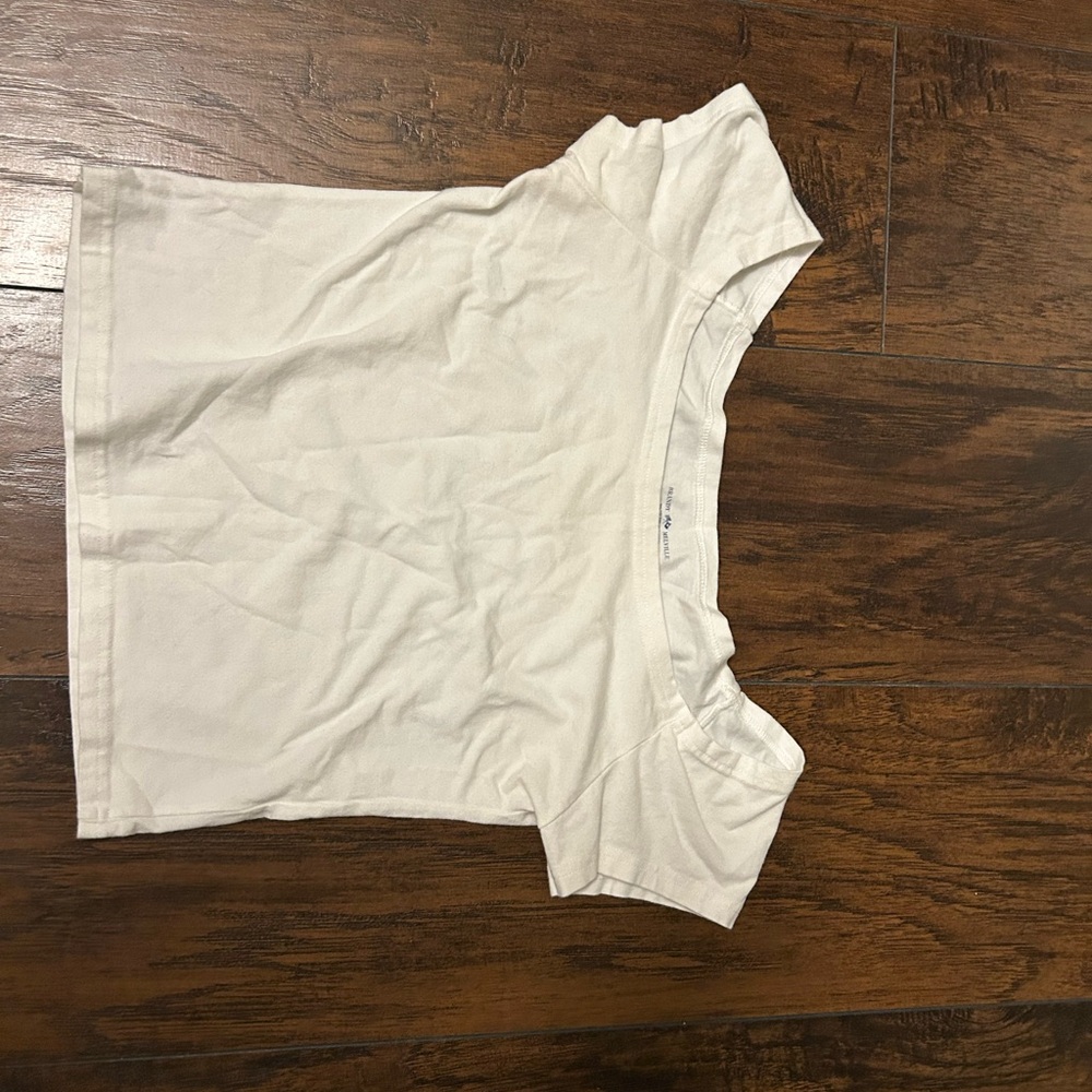 Brandy Melville White Off-Shoulder Top